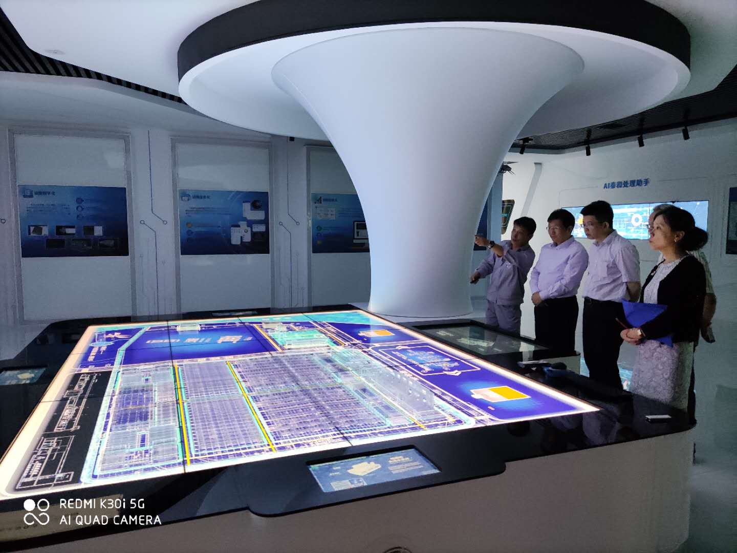 亚洲最先进污水处理厂展厅竣工